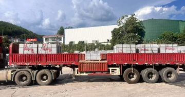 三明 芝麻灰花岗岩地铺石出货日常