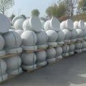 三明 白麻花岗岩石材圆球，石球，挡车球，隔离球，景观石球，风水球等