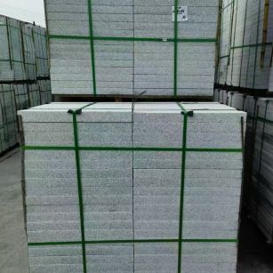 三明 芝麻白火烧，园林广场市政工程地铺石，1.8~5.0厚均有现货