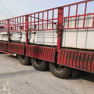 三明 白麻荔枝面外墙干挂，工厂装车日常