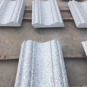 三明 白麻花岗岩光面别墅线条