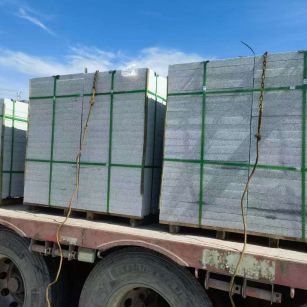 三明 芝麻白花岗岩地铺石装车日常