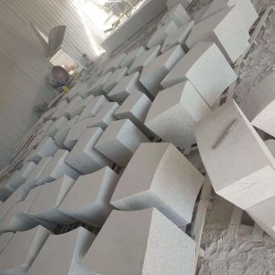 三明 白麻花岗岩异形坐凳