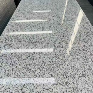 三明 白麻花岗岩光面毛板