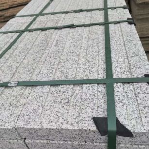 三明 白麻花岗岩直行盲道石，盲条，地铺石