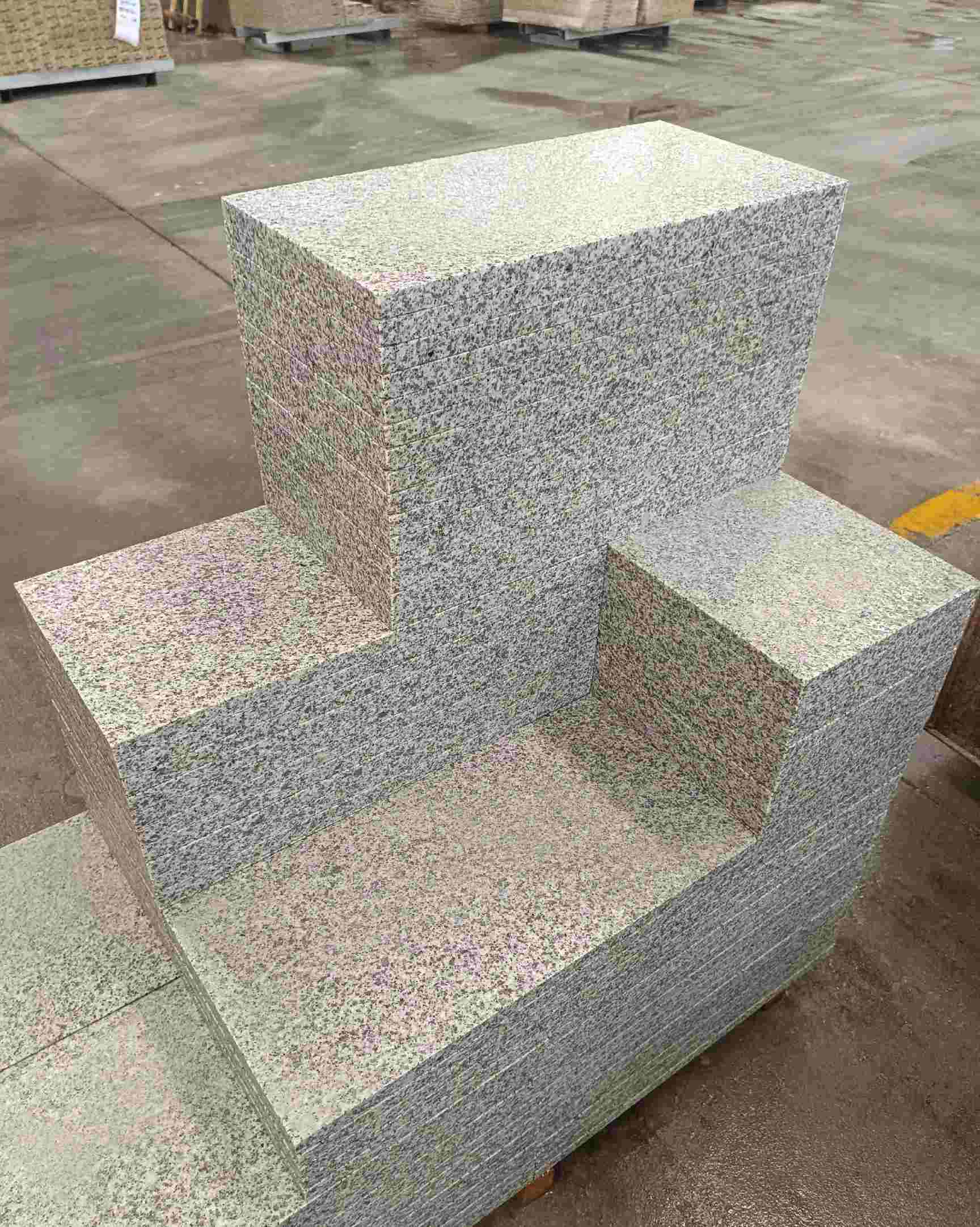 三明 白麻花岗岩荔枝面地铺石