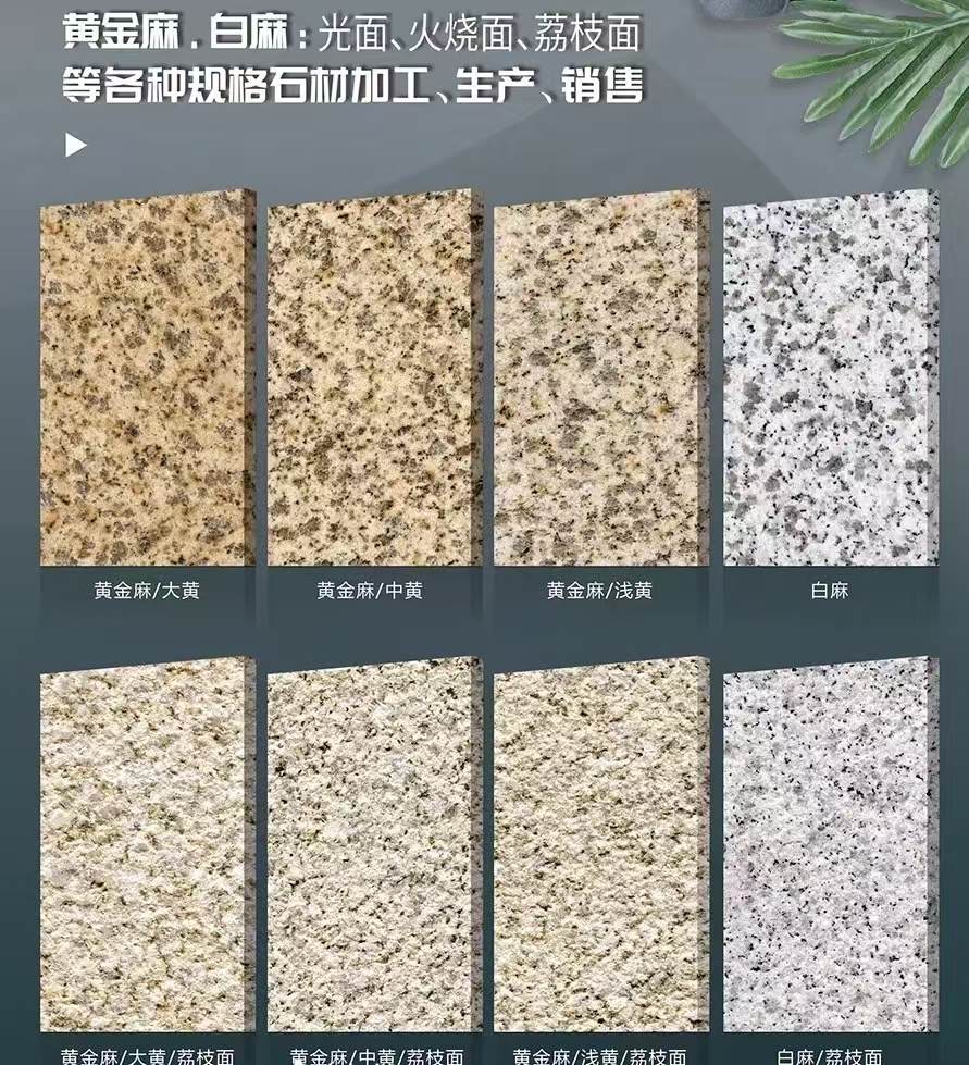 三明 黄金麻白麻样品展示