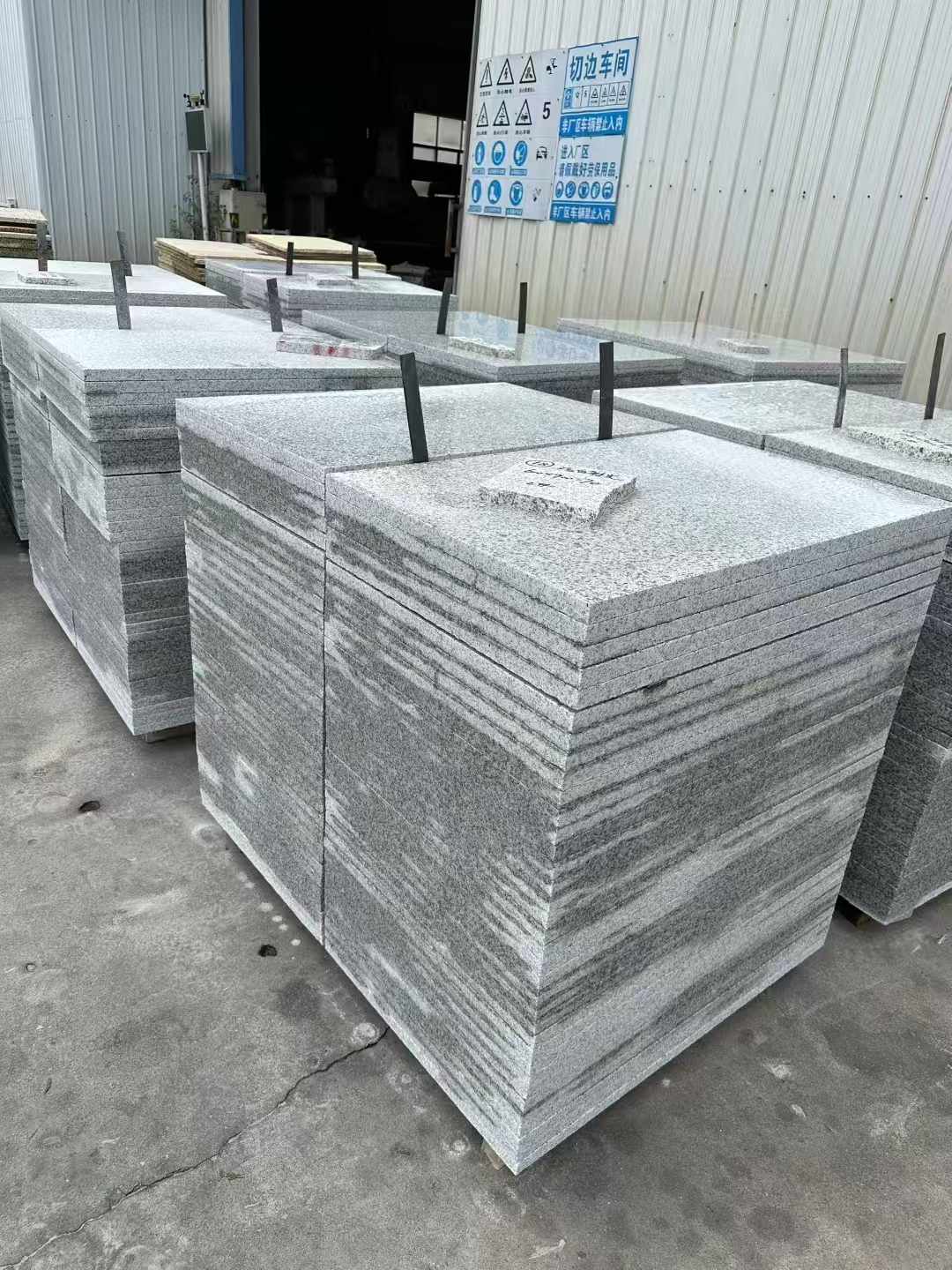 三明 白麻光面干挂成品