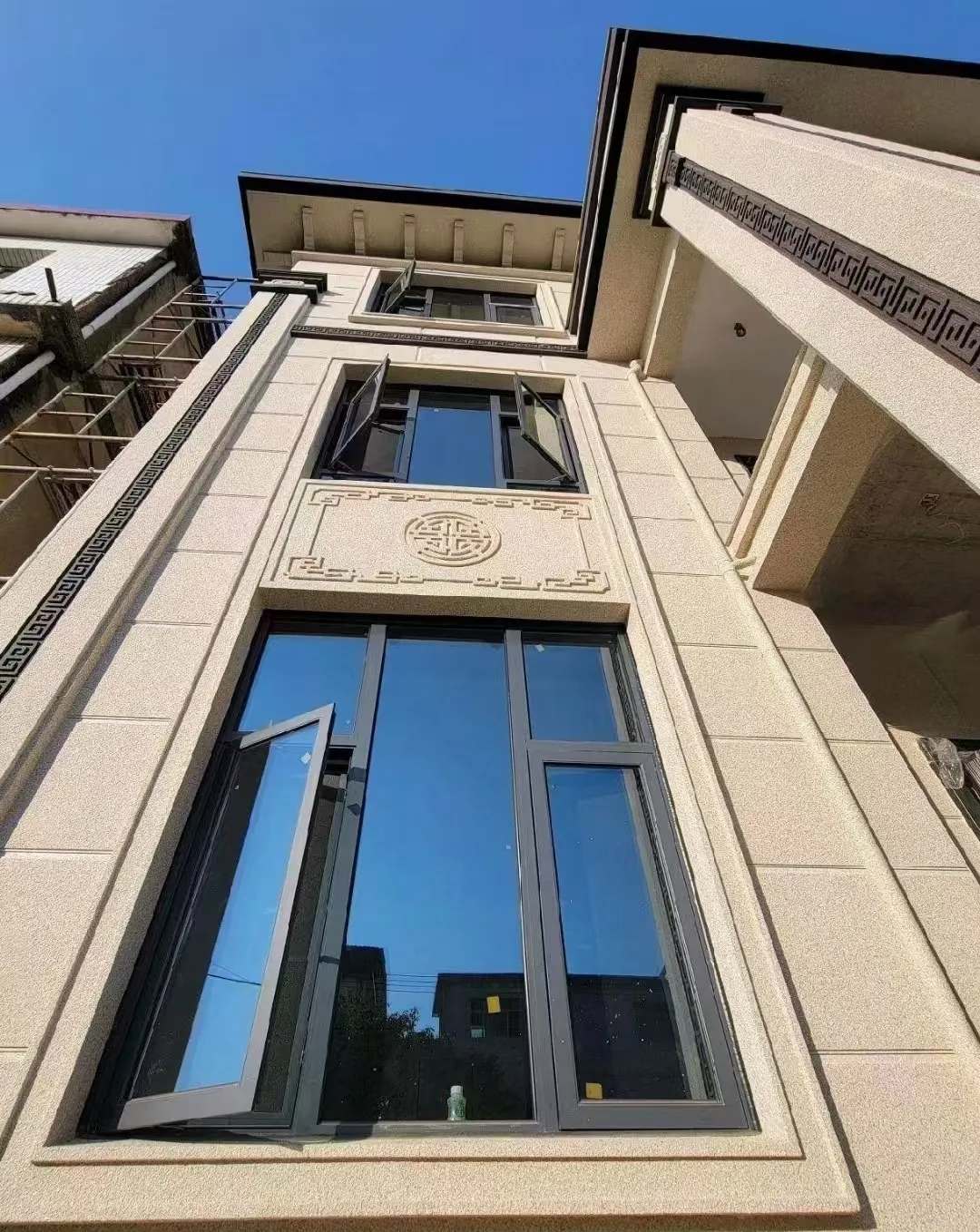 三明 黄金麻荔枝面别墅外墙干挂效果展示